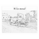 We've moved! post cards