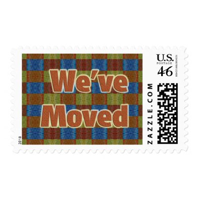 We've Moved Stamps by DonnasGreetingCards