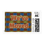 We've Moved postage