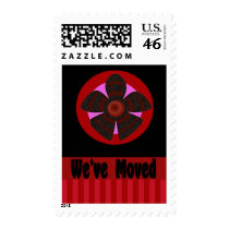 We've Moved postage