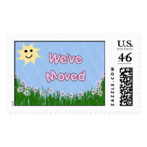 We've Moved postage by dndartstudio We've Moved postage