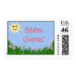 We've Moved postage