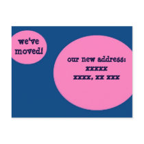 we've moved postcard