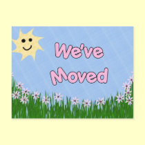 We've Moved postcards by dndartstudio We've Moved postcards