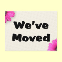 We've Moved postcards by dndartstudio We've Moved postcards
