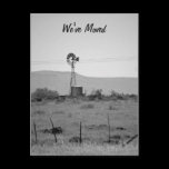 We've Moved Postcard postcards