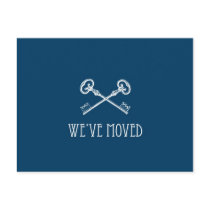We've Moved Postcard