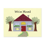 We've Moved Post Cards