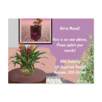 We've Moved! postcards
