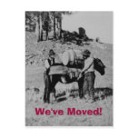 We've Moved! Post Card