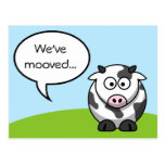 We've Moved Postcard