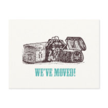 We've Moved! Postcards