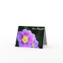 We've Moved! Purple Flowers Card