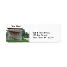 We've Moved Return Labels