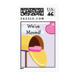 We've Moved Stamp