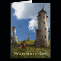 We've moved to a new home - Card cards