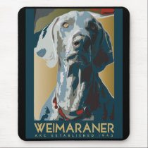 Wewimaraner Nation : 1943 Weimaraner mousepads