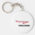 Weyauwega Wisconsin City Classic Keychains