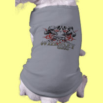 WG Cross Bones Pup Shirt pet clothing