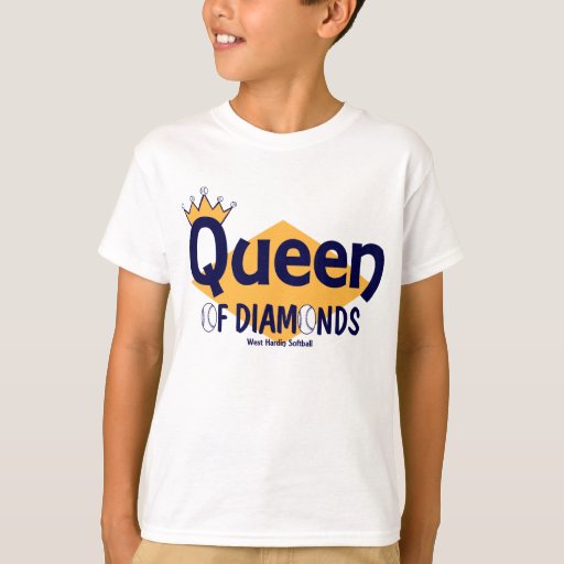 queen of diamonds tshirt