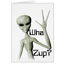 Wha Zup? Card