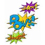 Whack Pow Whoosh Comic T-Shirt