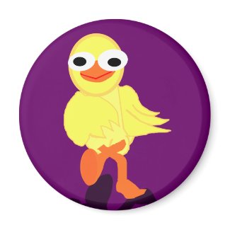 Whacky Bird Magnet magnet