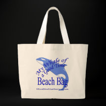 Whale Beach Bag by HodlinGallery Whale Beach Bag