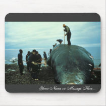Whale Butchering mousepads