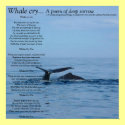Whale cry..., A poem of deep sorrow... posters