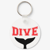 Whale Design SCUBA Dive keychains by SCUBA_Dive_TShirts Whale Design SCUBA Dive keychains