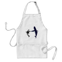 Whale-Five. Apron