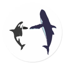 Whale-Five. Stickers