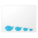 Whale Large Notepad
