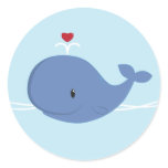 Whale love stickers
