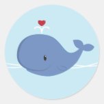 Whale love stickers