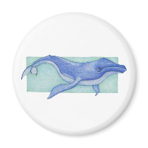 Whale Magnet magnets