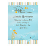 Whale of a great Baby Shower invitation