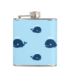 Whale of a Time Flasks