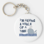 Whale of a Time Keychains