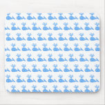 Whale Pattern. Mousepad