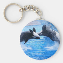 Whale Photo Keychain