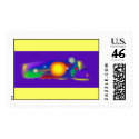 Whale Planets postage