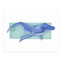 Whale Postcard postcards