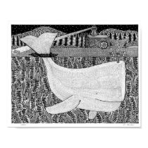 Whale Poster posters