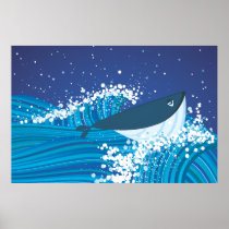 Whale Posters