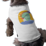 whale ride dog tshirt
