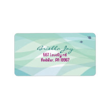 Whale & Sea Bat Bar Mitzvah Make your own labels