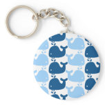 Whale Silhouette Print Keychain keychains