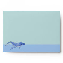 Whale solo Card Envelope envelopes
